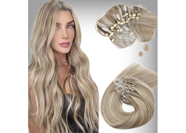 Extensii Microring Oskar Balayage #18 24#